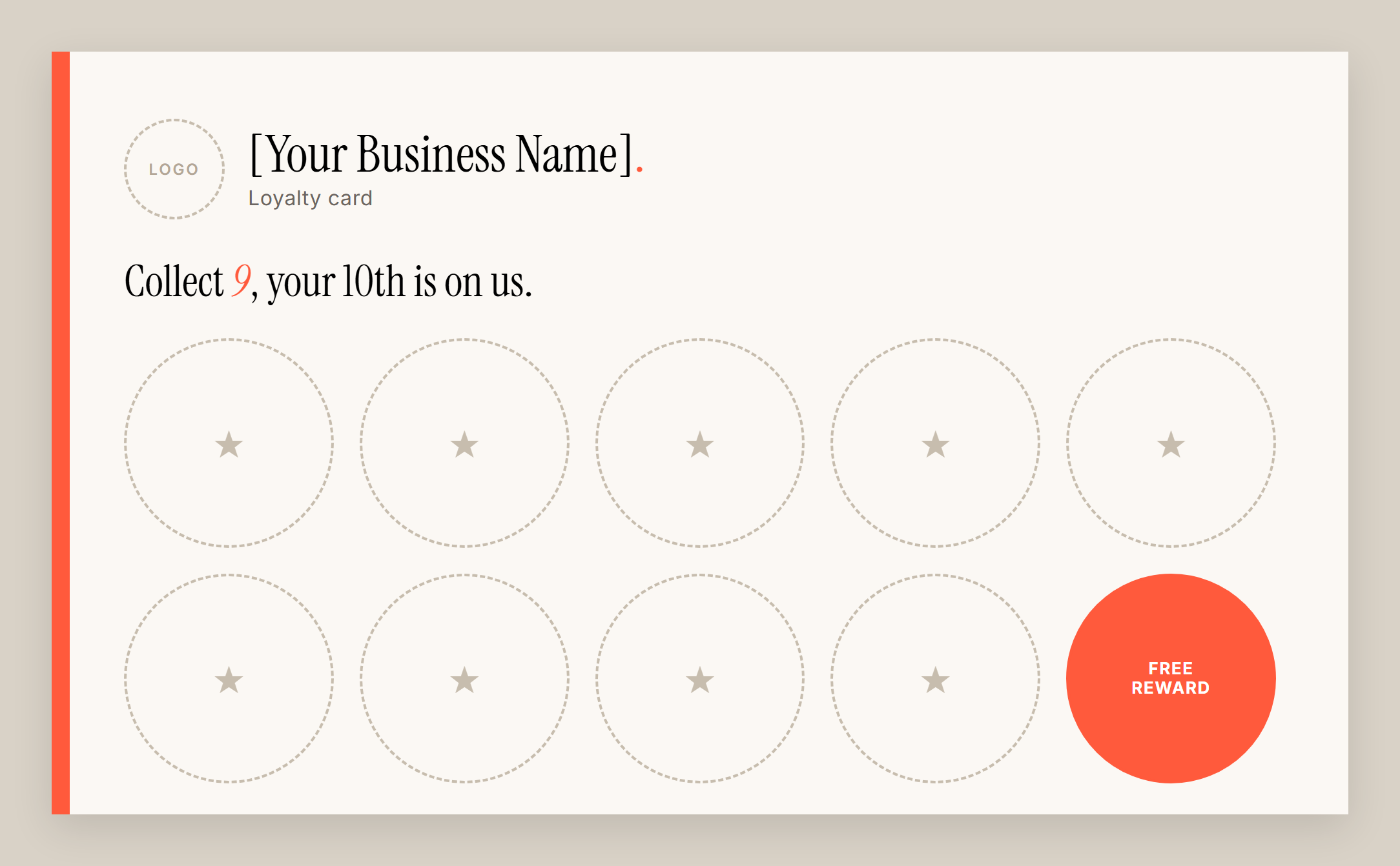 Marketing pack template preview