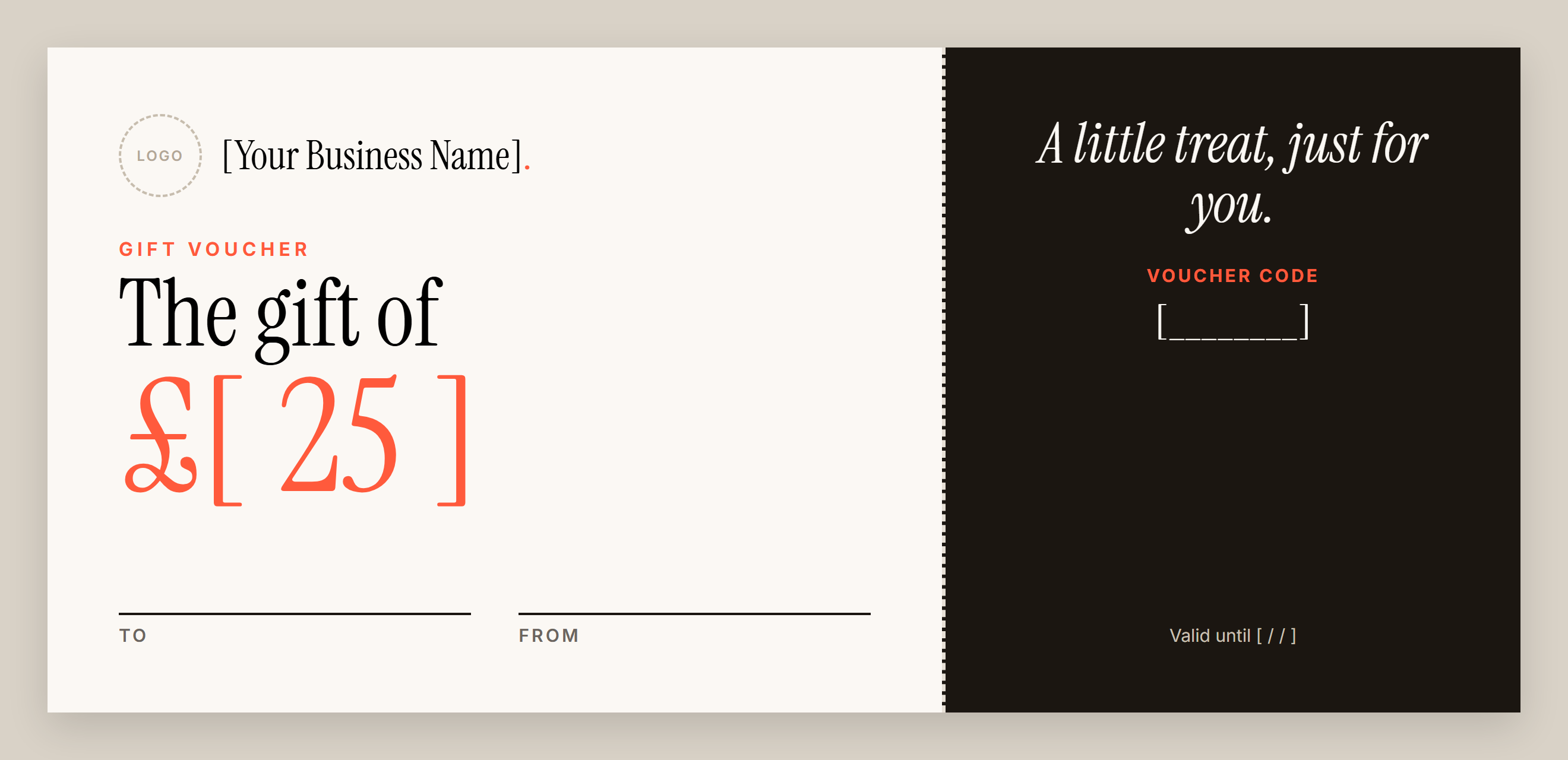 Marketing pack template preview