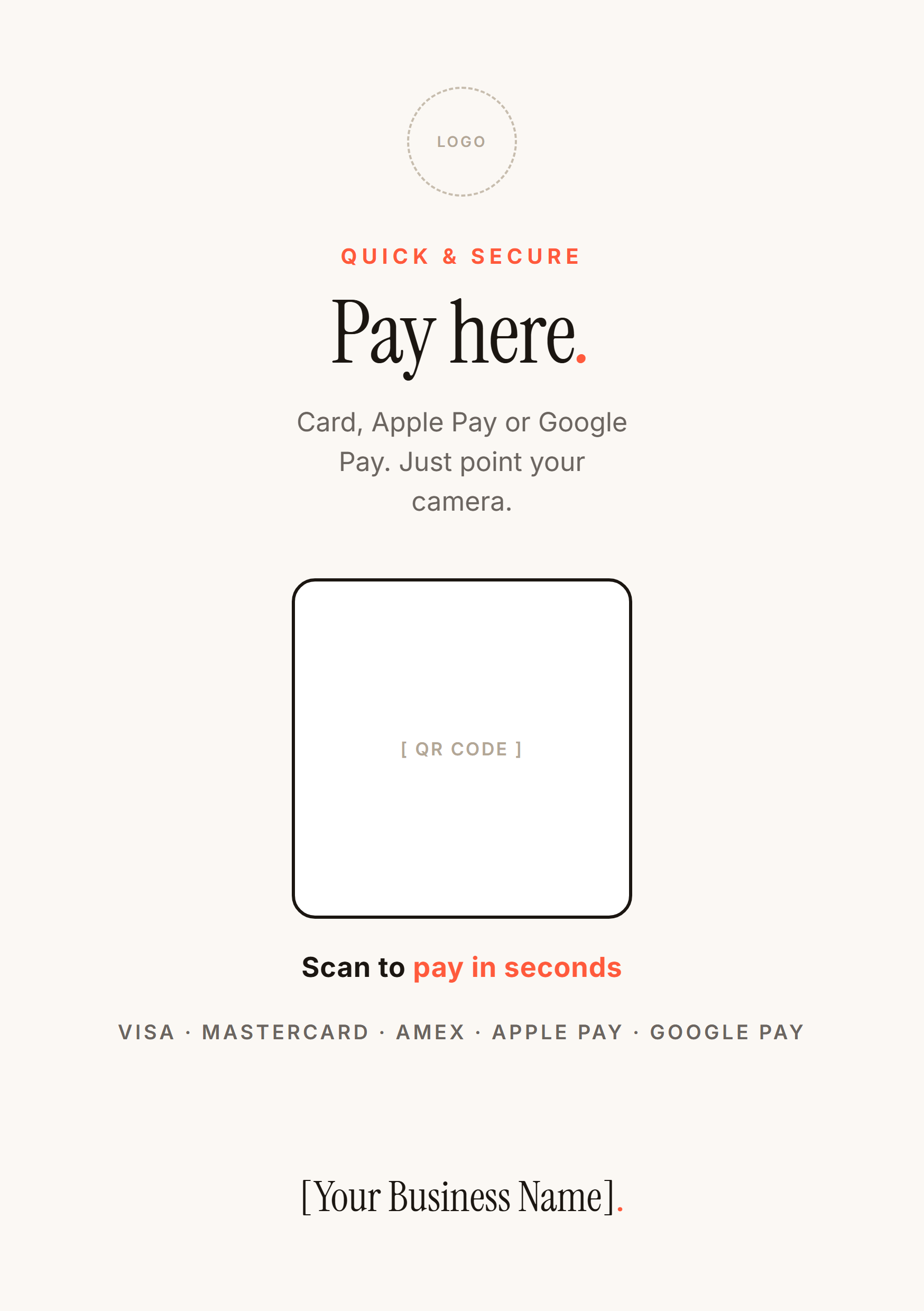 Marketing pack template preview