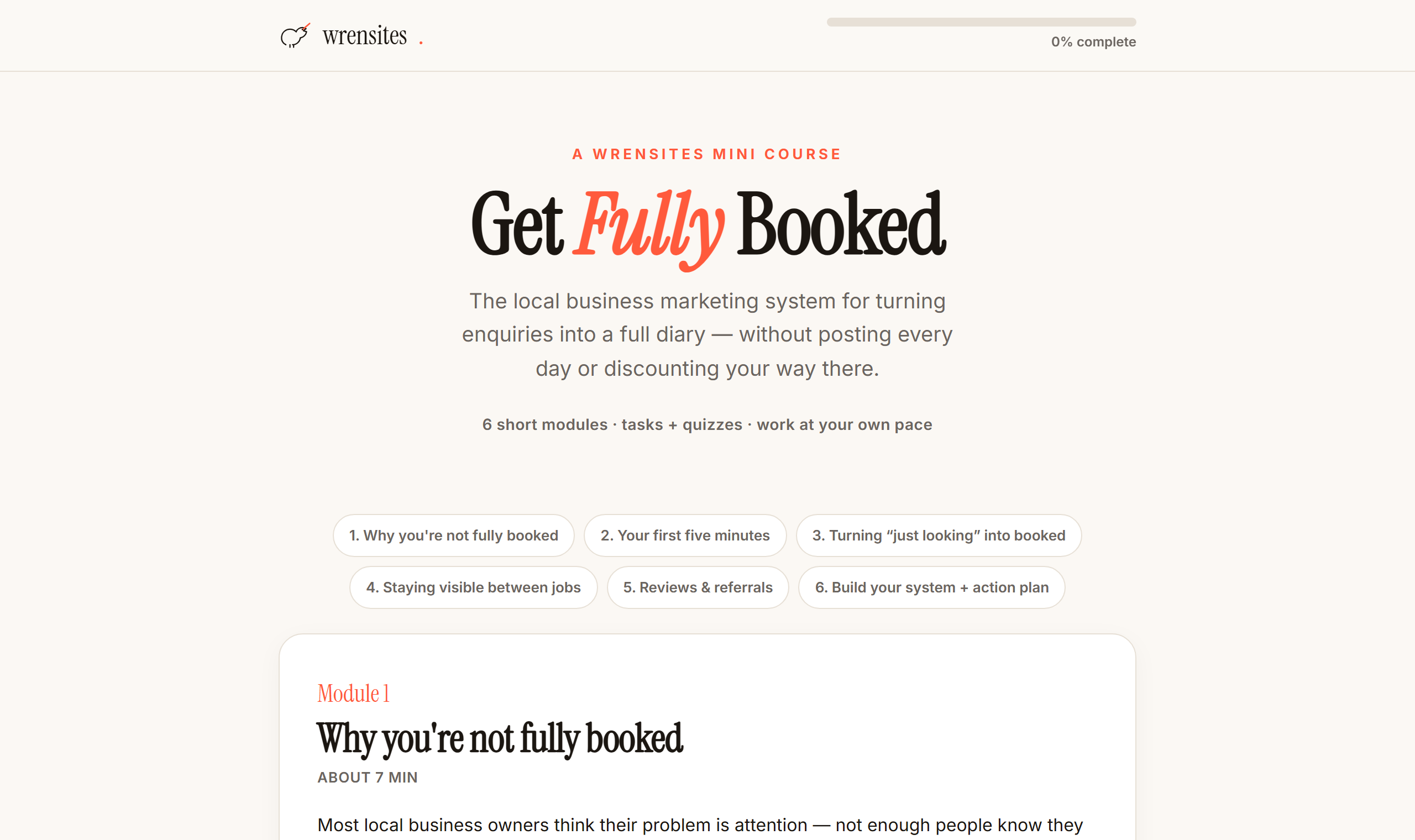 Get Fully Booked preview